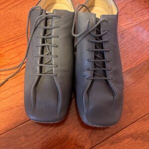 Lemaire Grey Souris Flat Derbies